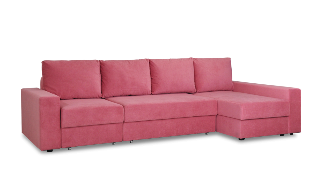 Диван Федеро в розовой обивке